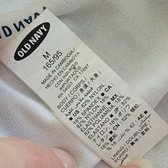 Old Navy Stars Stripes Bikini Top Junior  Red White Blue - Picture 6 of 6